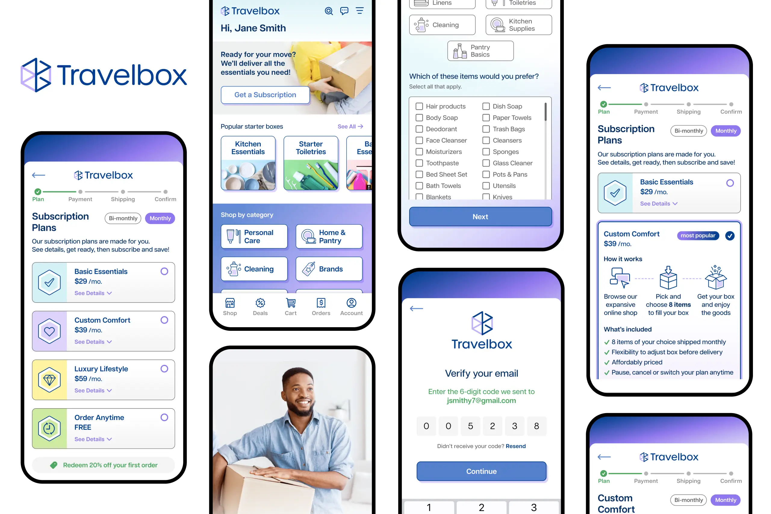 Travelbox Mobile App