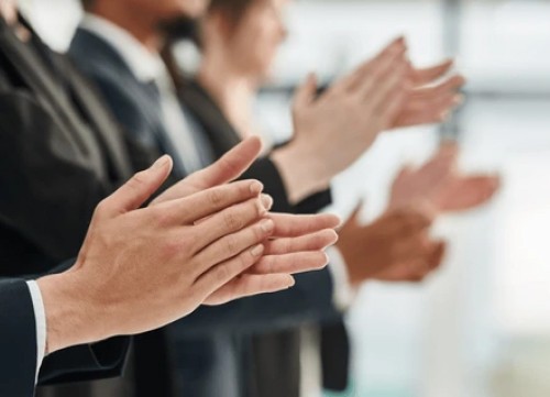 Business Peoples Clapping