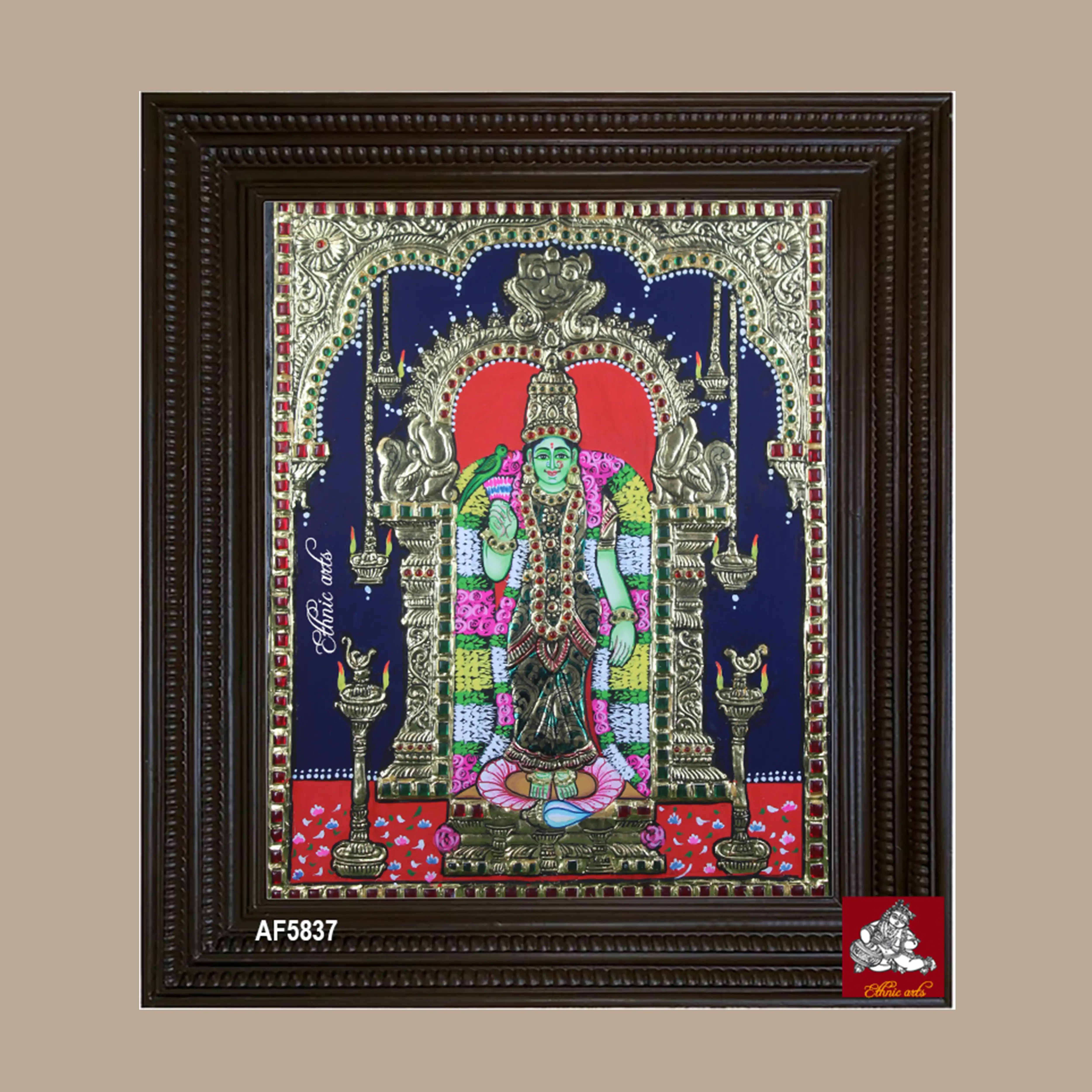 Tanjore Meenakshi Painting 