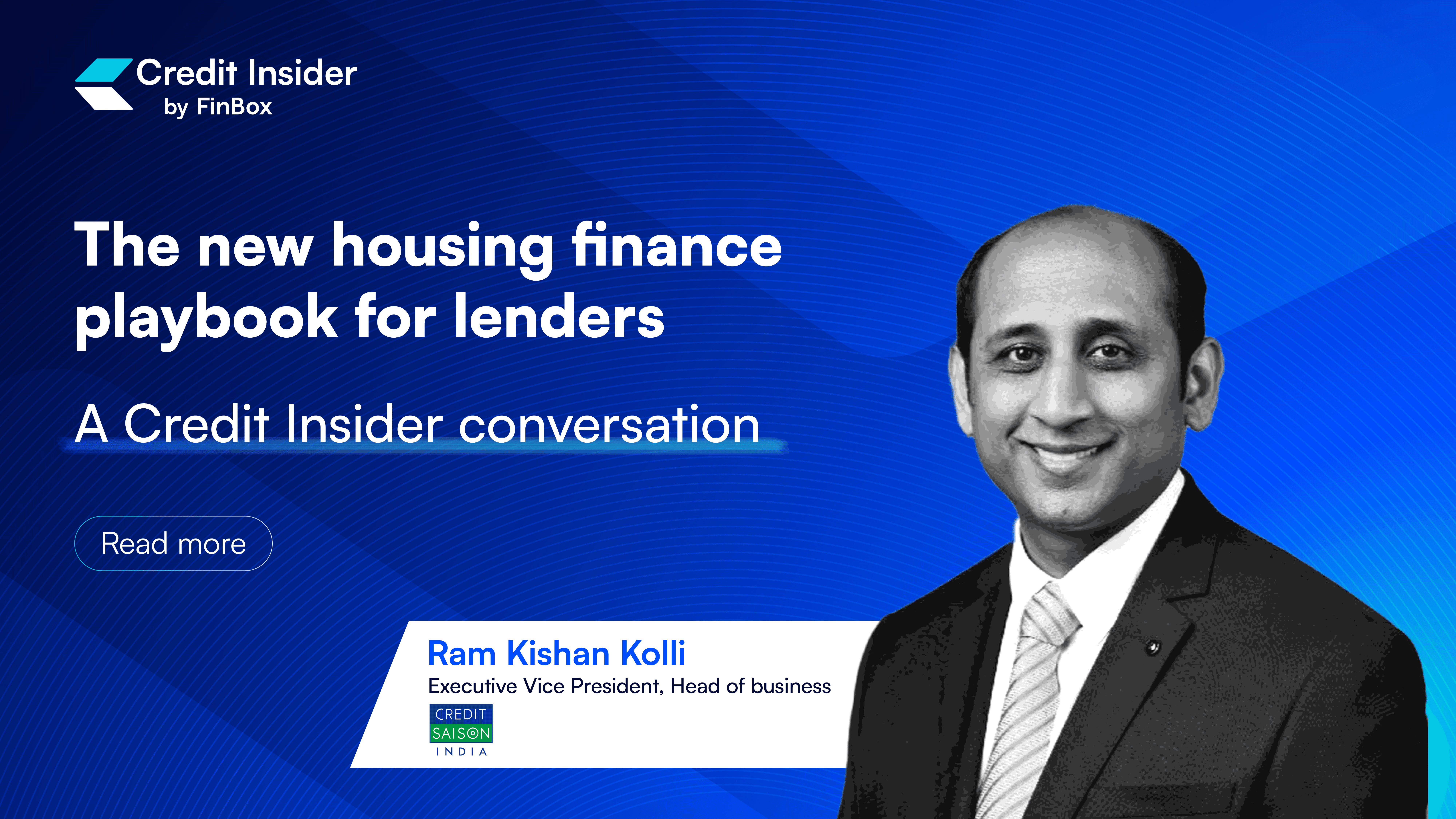The new housing finance playbook for lenders | A Credit Insider conversation