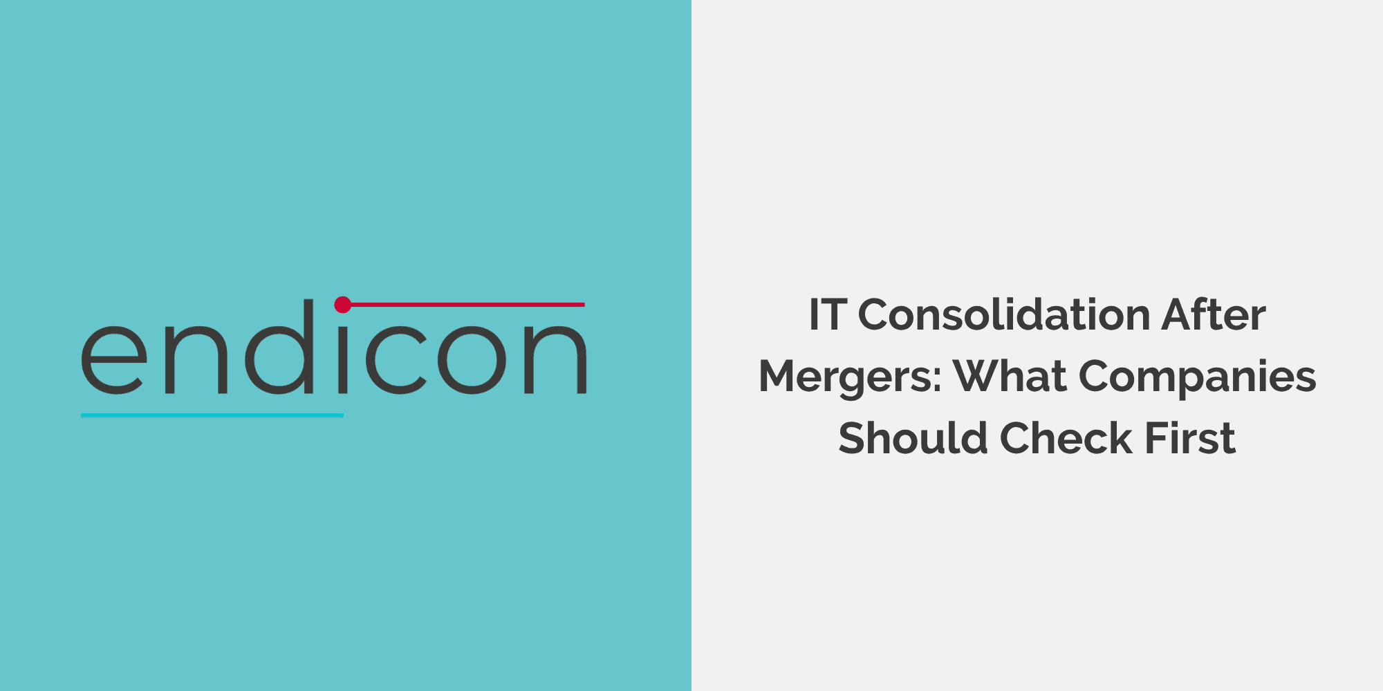 IT teams reviewing systems, data, and infrastructure during post-merger IT consolidation