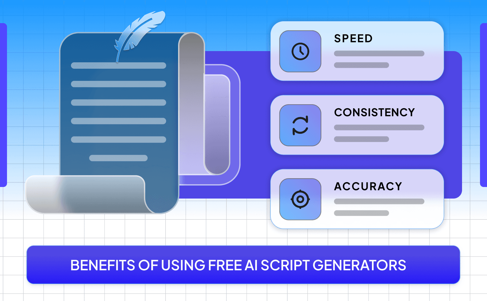 Benefits of Using free AI script generators