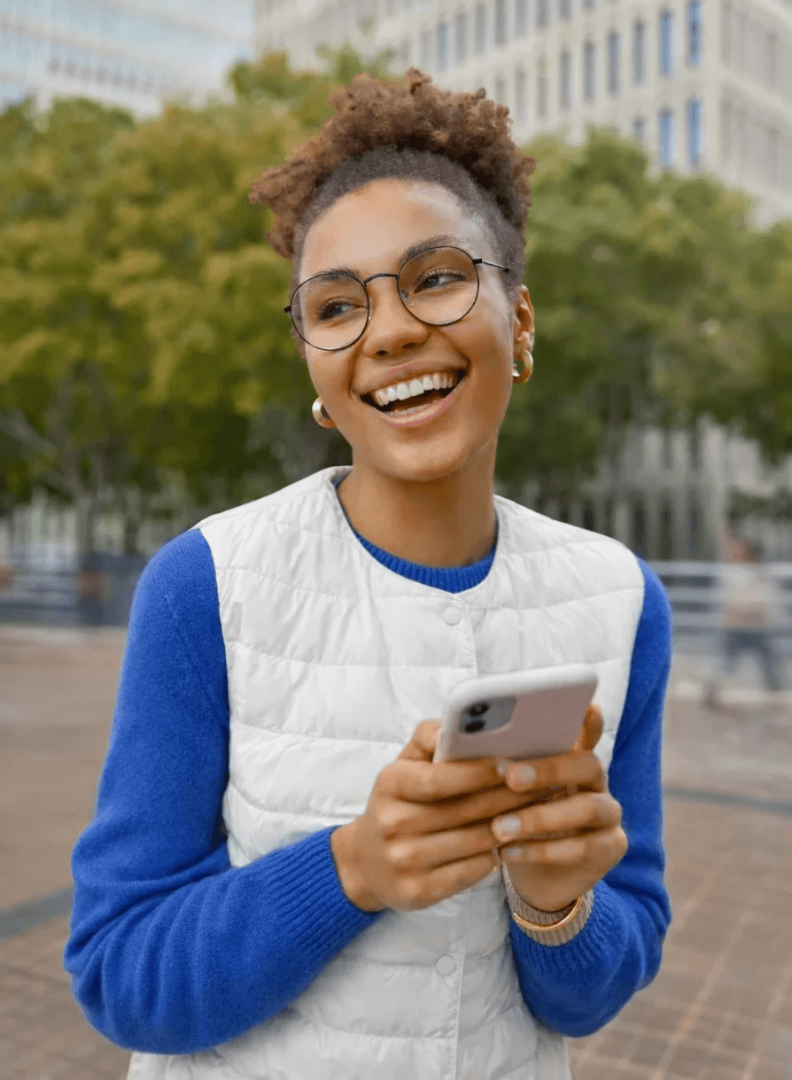 woman sitting at table