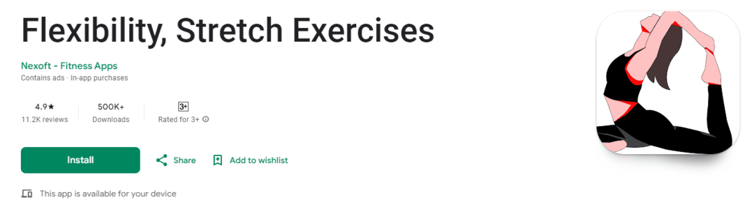 Flexibility, Stretch Exercises - Free Apps for Stretching and Flexibility