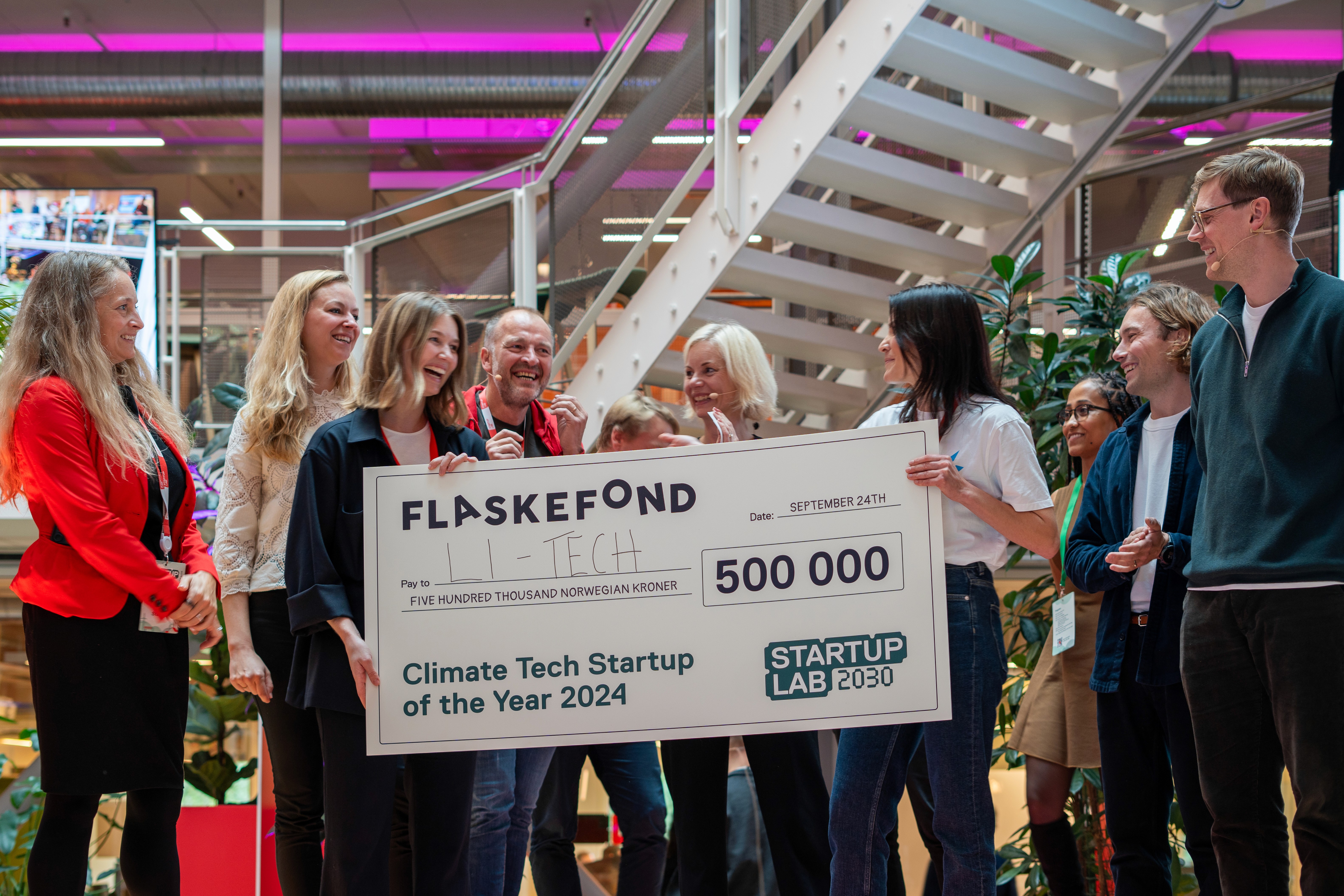 Climate techstartup Fireprevention award 