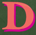 Letter D