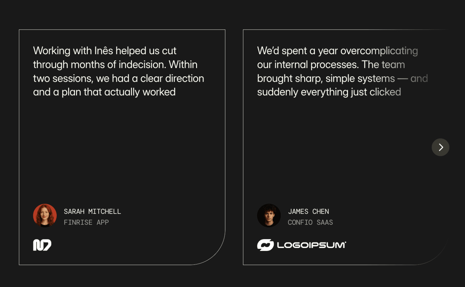 Client Avatars For testimonial and client sections