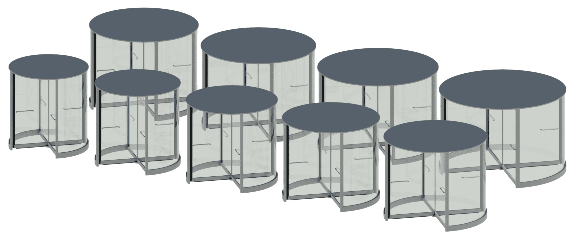 Standard type sizes range from 6‘6” to 10’6”.
