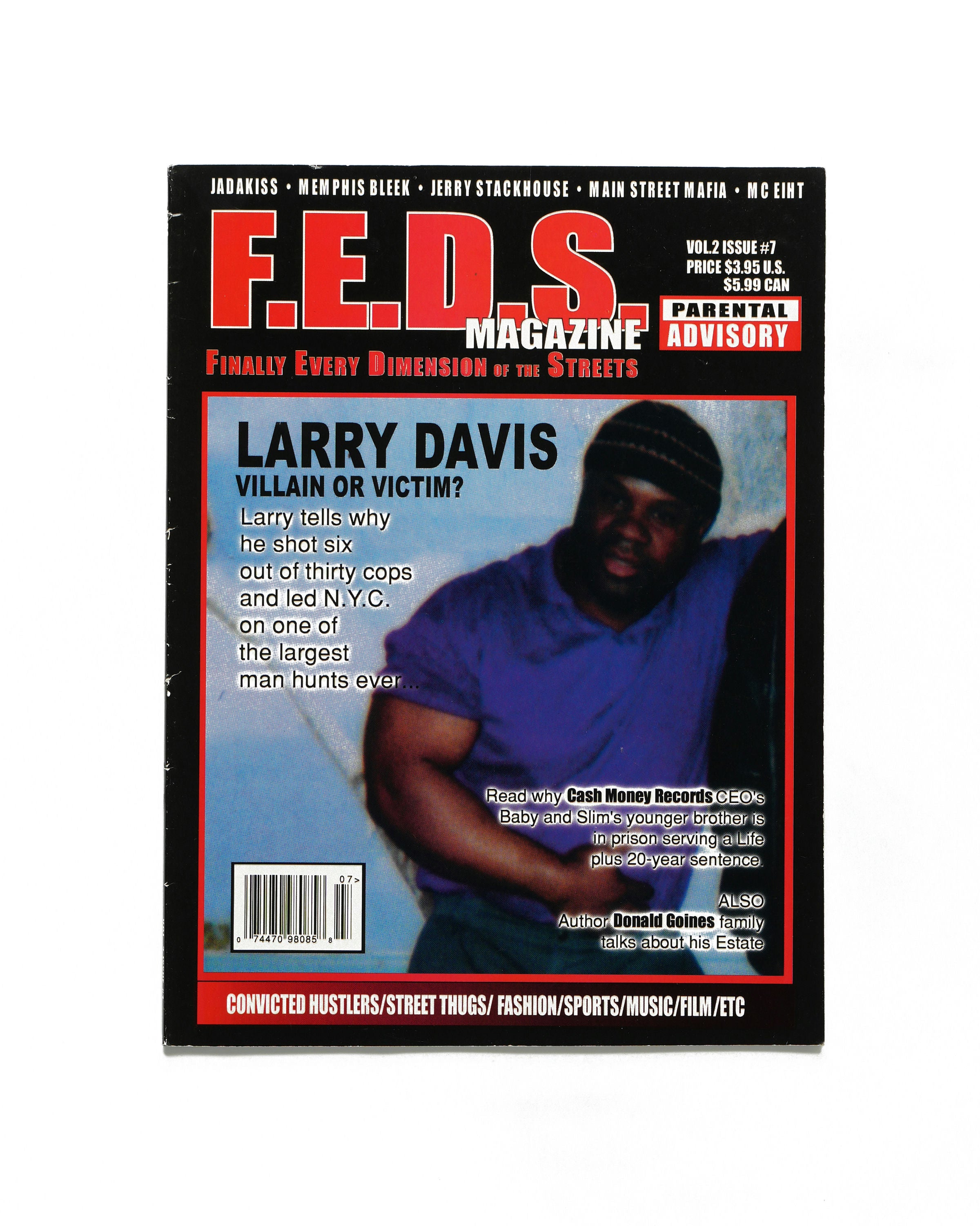 F.E.D.S - Volume 2 - Issue 7 2001 - Front Cover