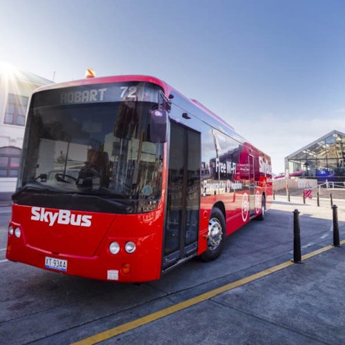 Трансфер с автобус между град Хобарт и летище Хобарт