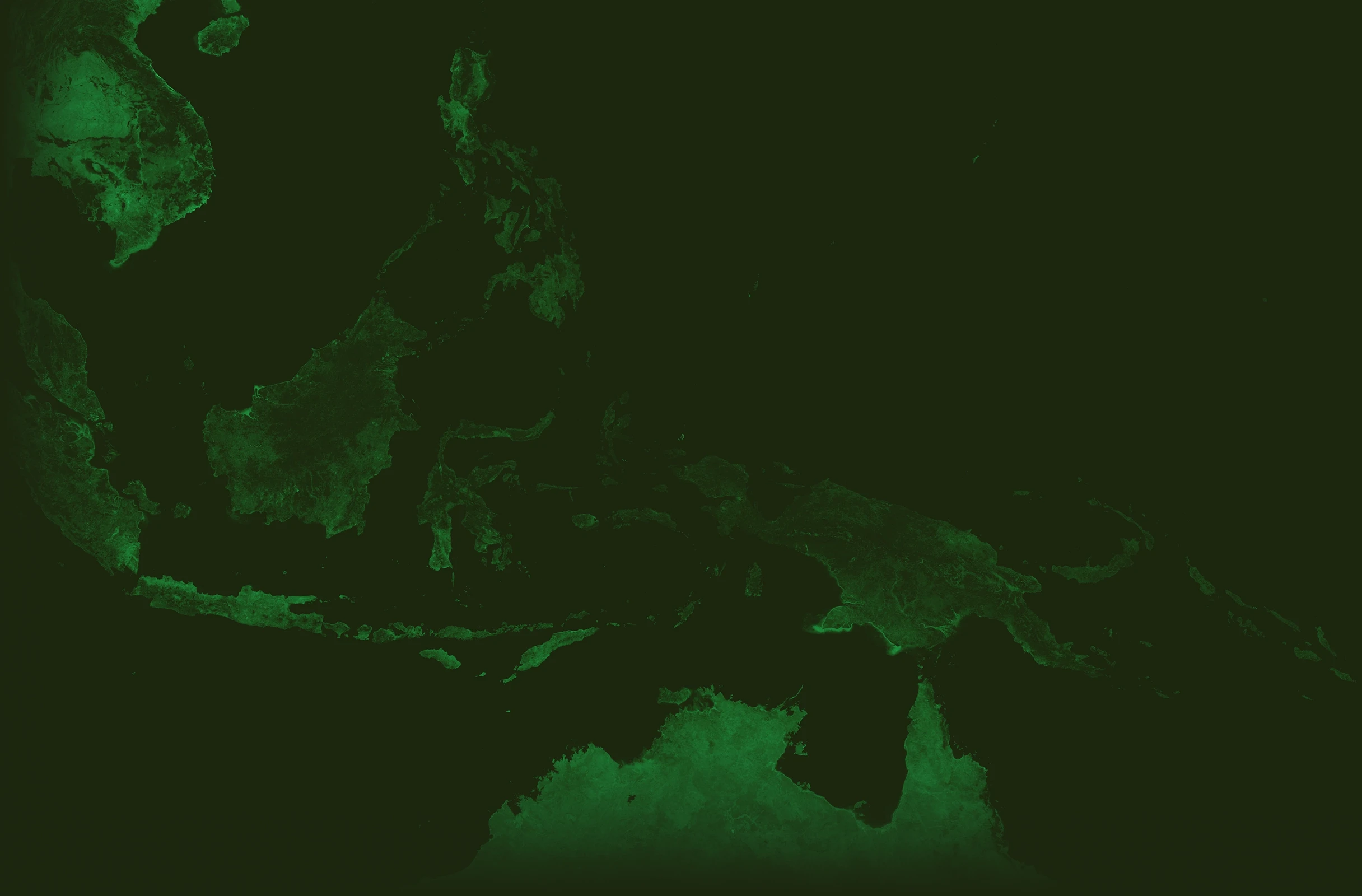 Topographical map of East Asia