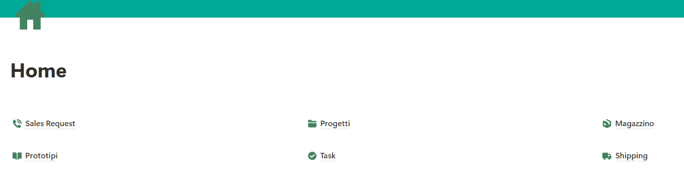 Navigazione subpages