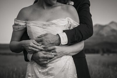 Andy and Amber Carbondale wedding photograph 25