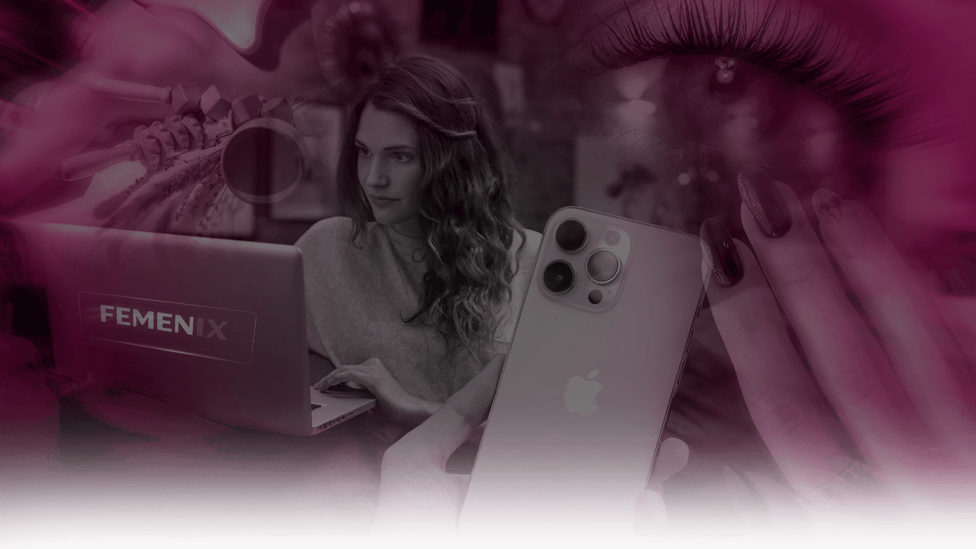 woman in blue tank top standing beside white wall