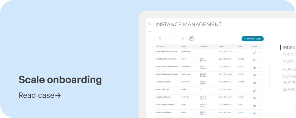 Read Scale Onboarding case