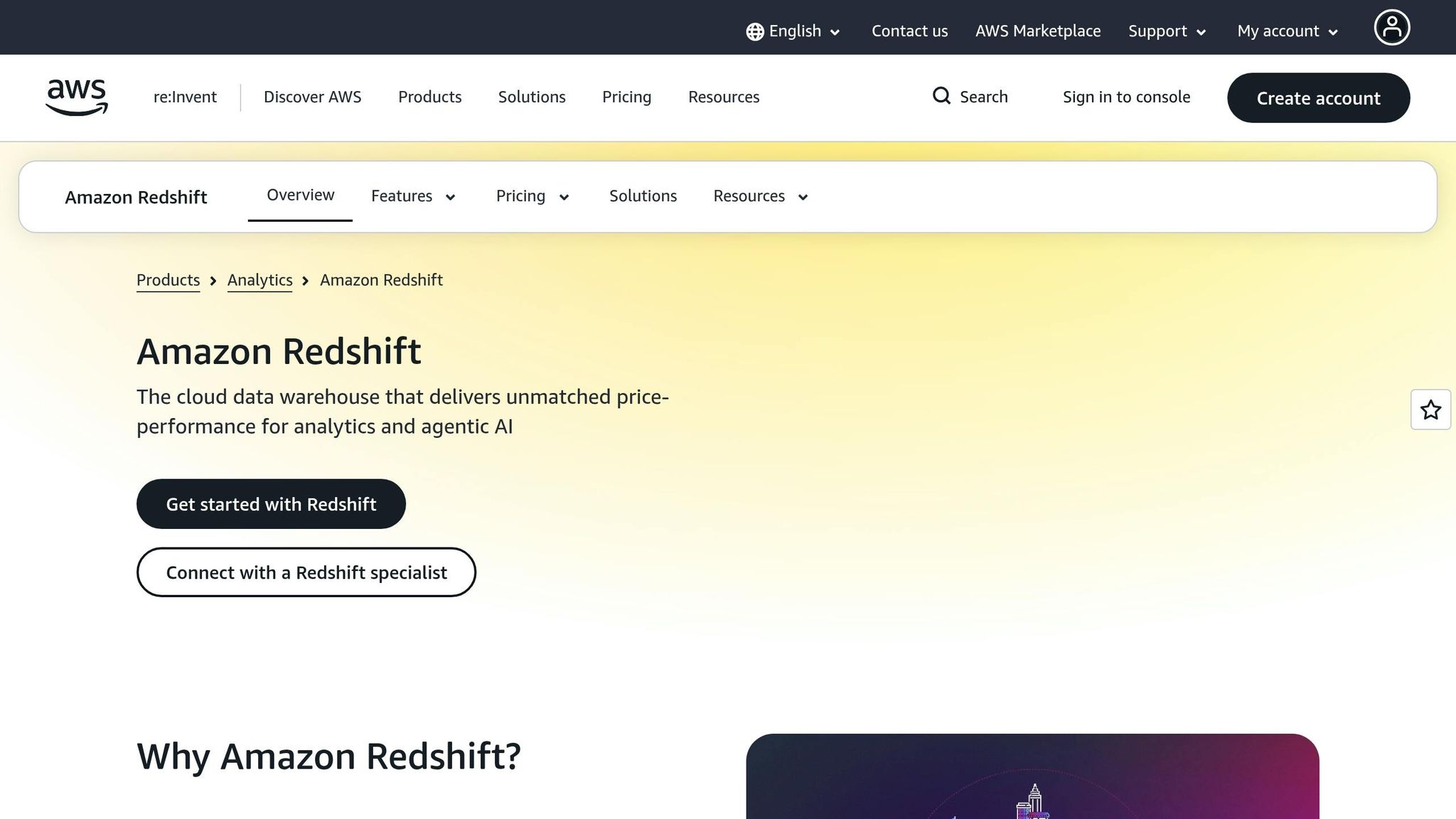 Amazon Redshift