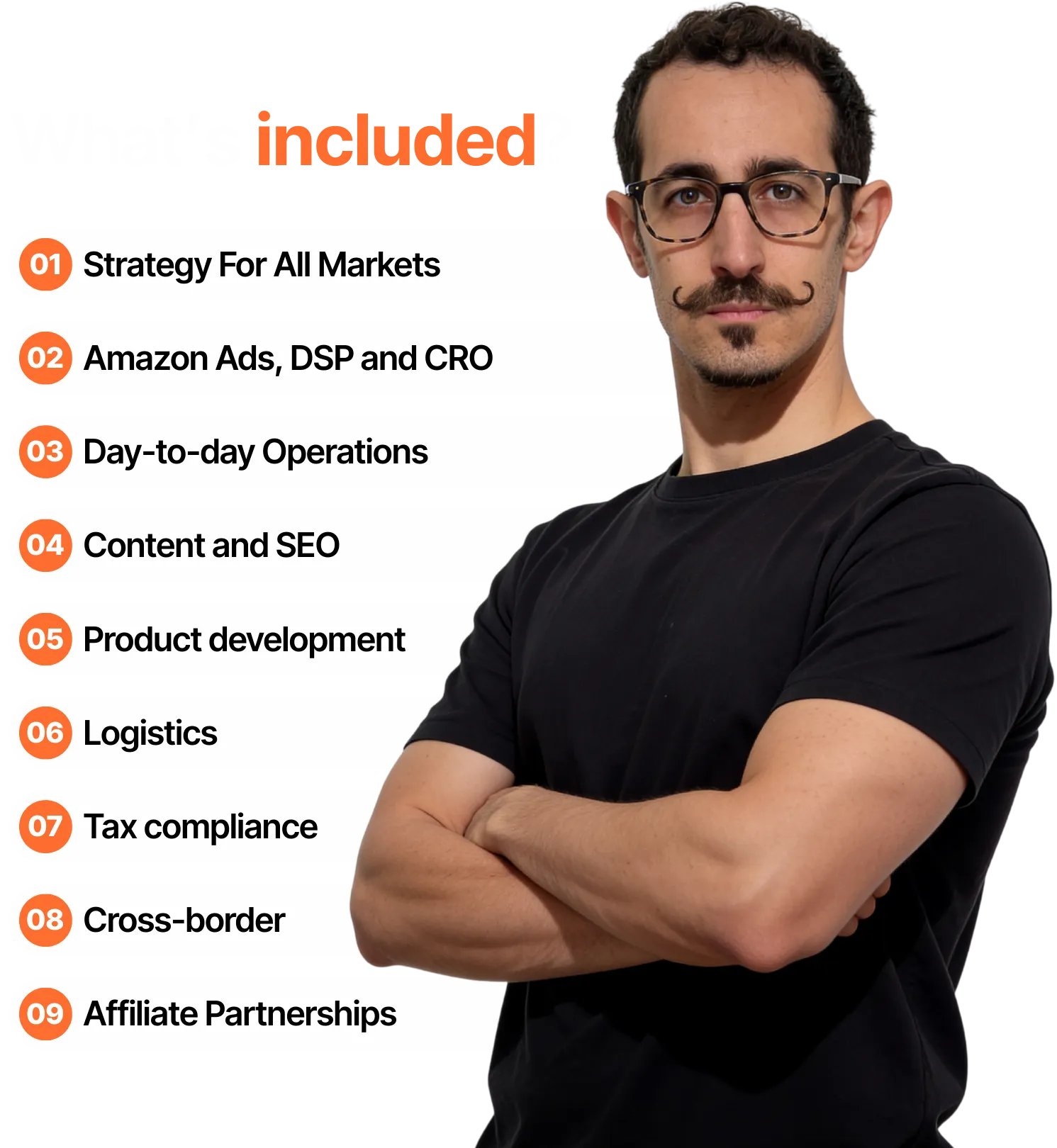 Roberto Ricci, CEO of Seller Passport, presenting full-service Amazon agency solutions including ads, SEO and global expansion