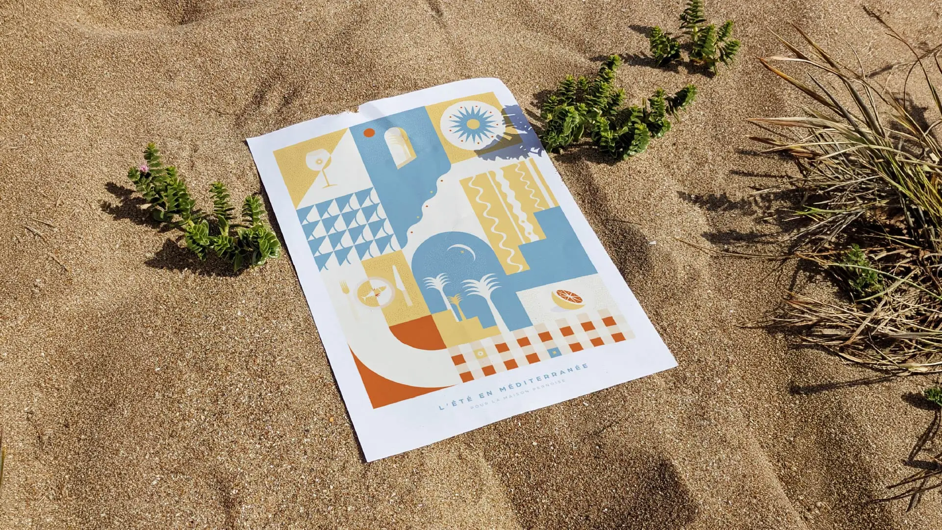 poster sud de la france montpellier