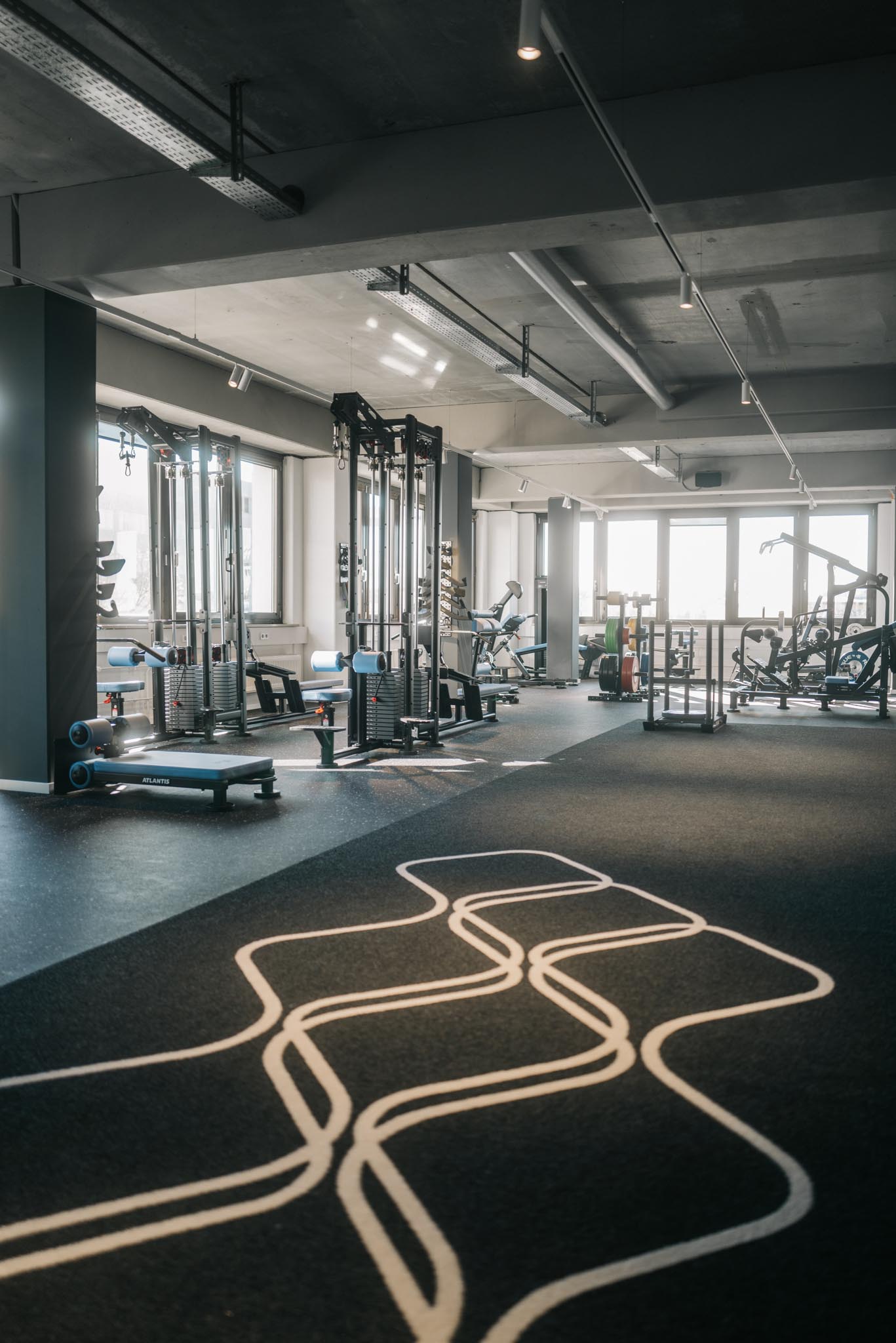 Große Trainingsfläche