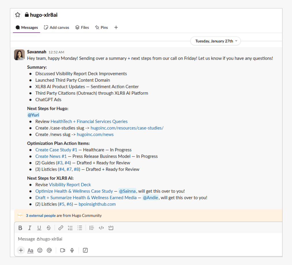 Ongoing GEO and LLM SEO strategy alignment for enterprises