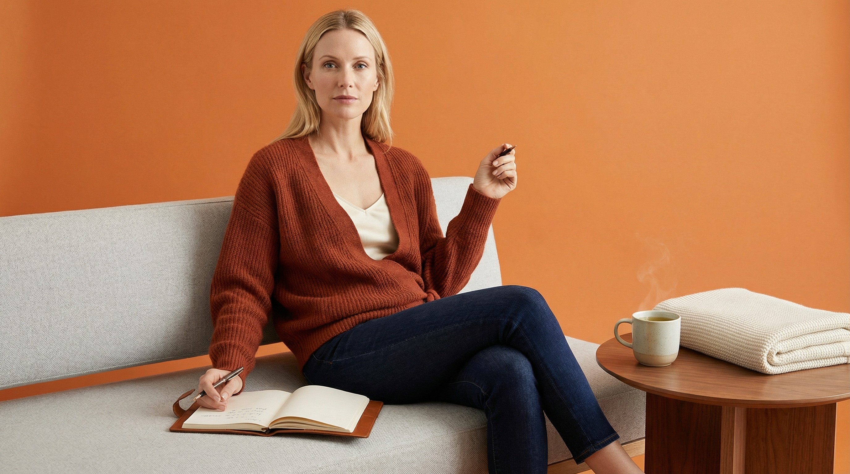 Close-up of lush, dark green leaves, some glossy and wet, against a muted background.