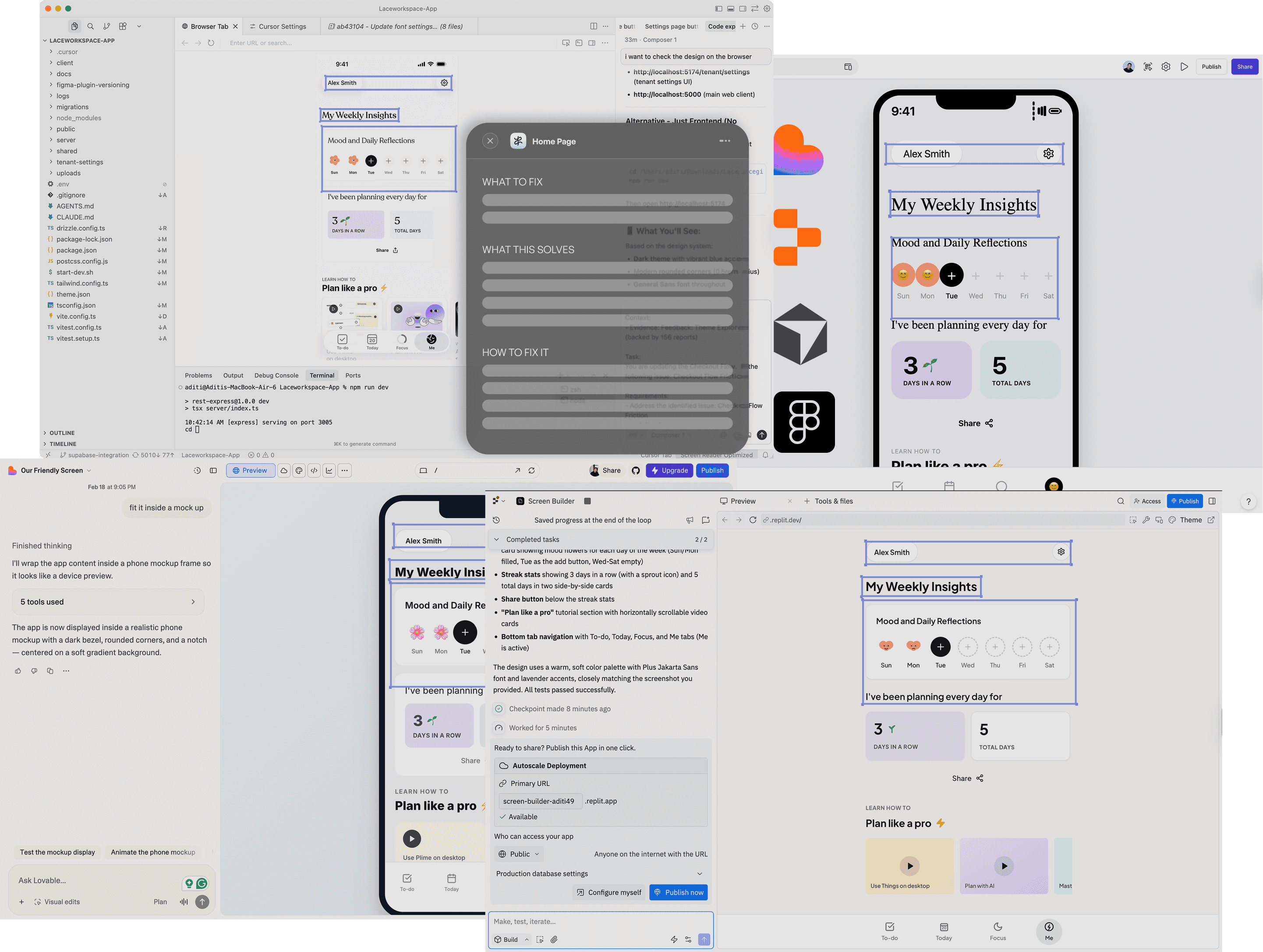 An image of Freelio's project ui