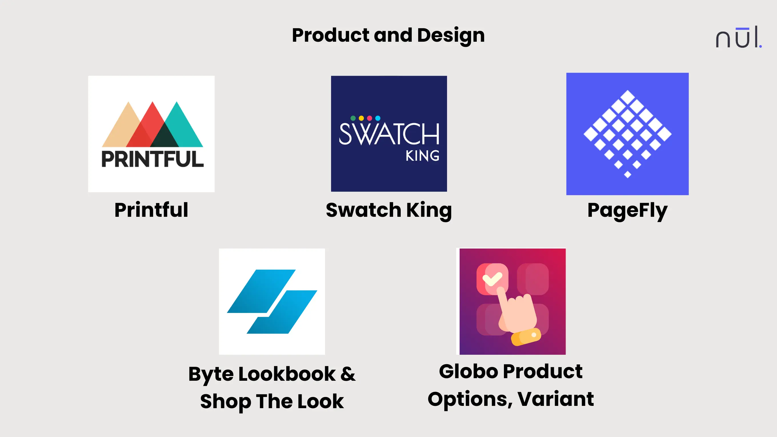 Product and Design Shopify Apps