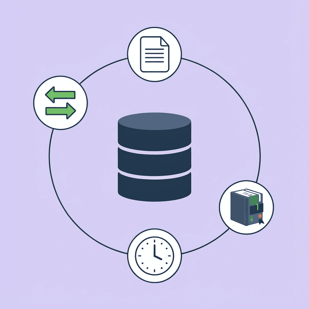 Central AI agent connected to client histories, applications, and business context