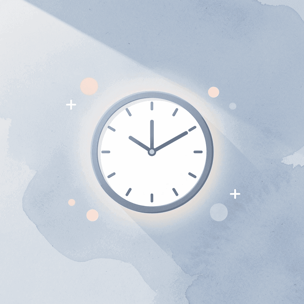 Clock icon representing 10-minute document review efficiency