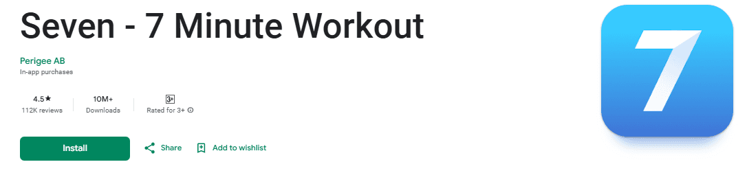 seven - Workout Planning App