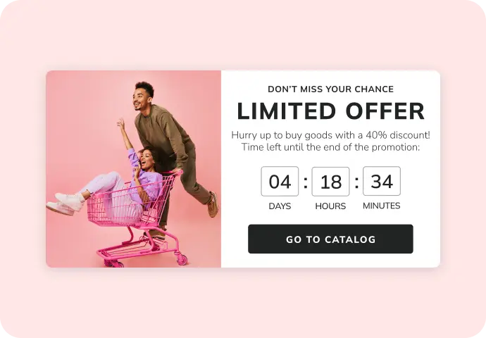 Create popups on websites to boost your sales