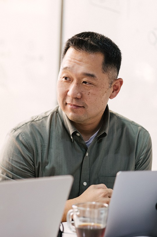 Halo team working at a offsite workshop