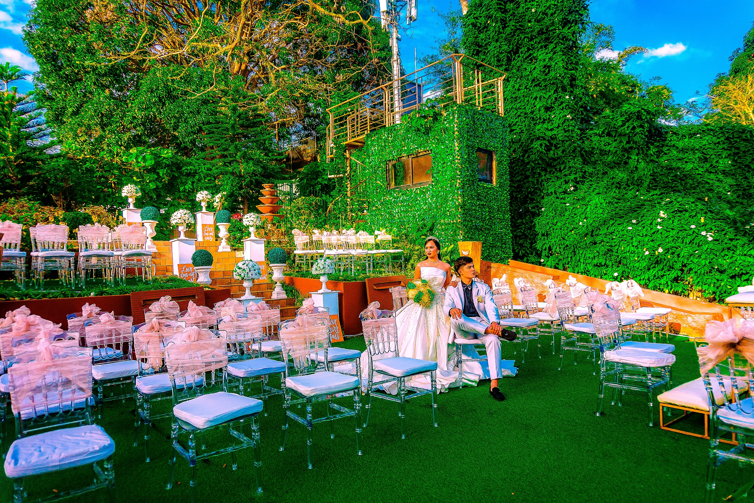 Love Tree — real celebration at Lazuri Tagaytay