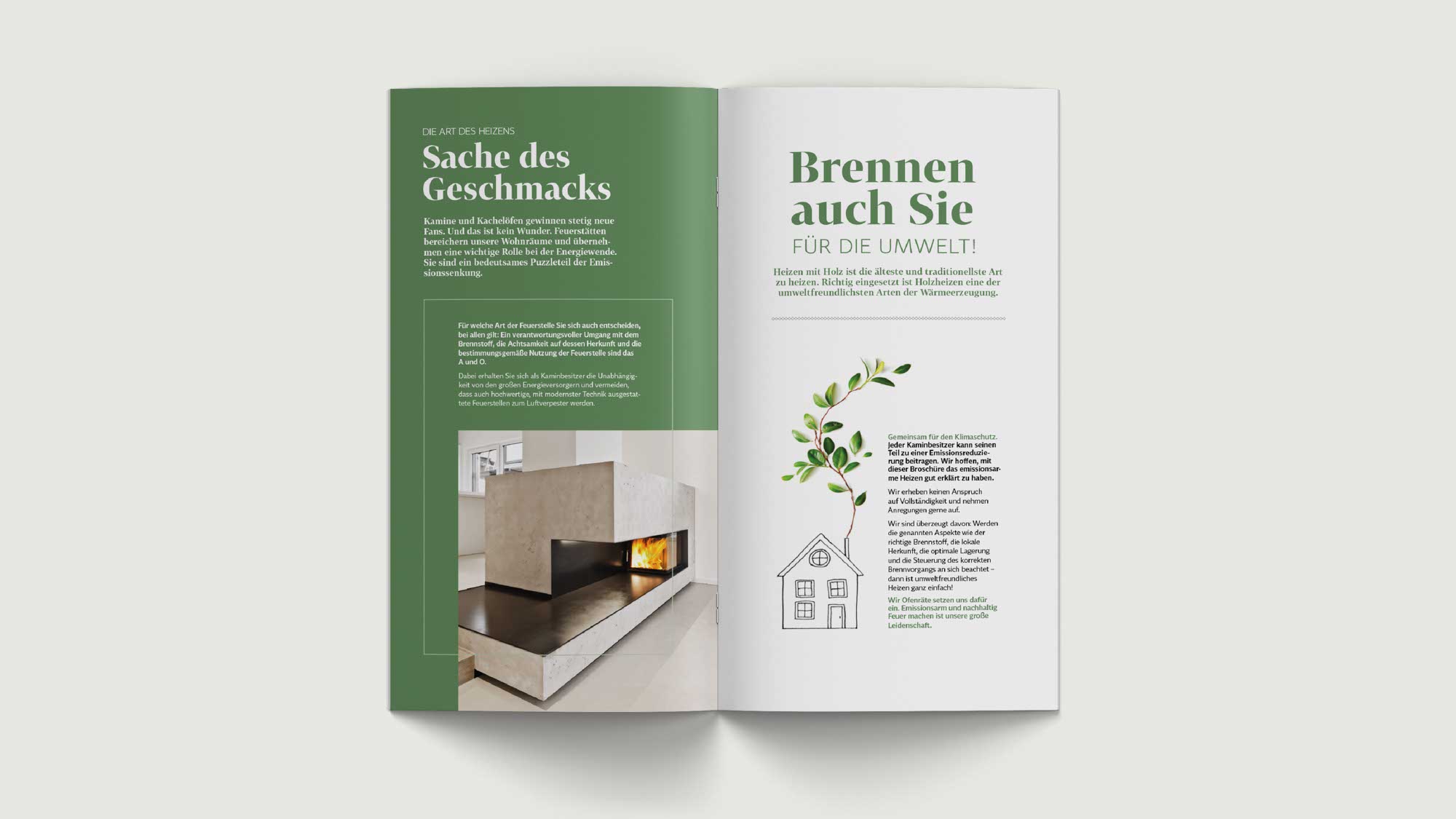 Infoseite aus der Ofenrat-Broschüre – Feinstaub und Emissionen verständlich visualisiert
