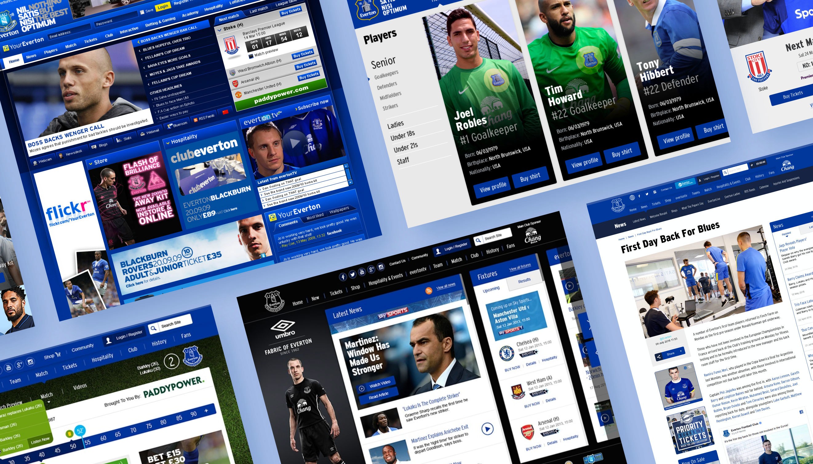 Eveton FC template designs