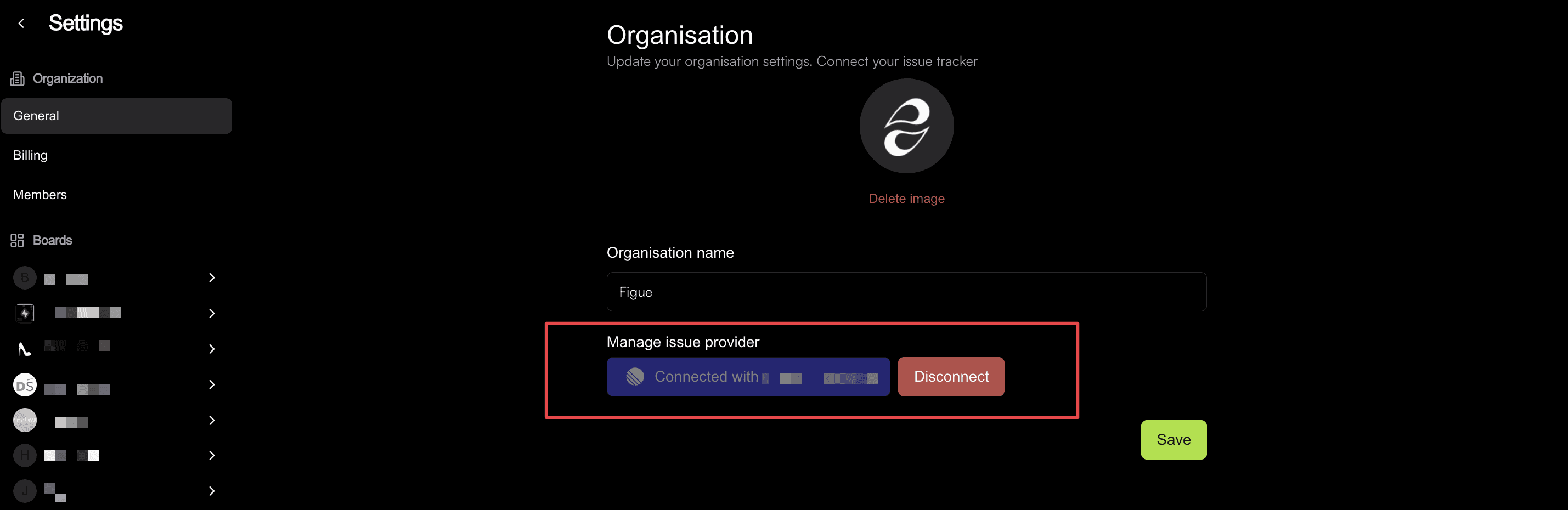 SteelSync general settings to sync with Linear