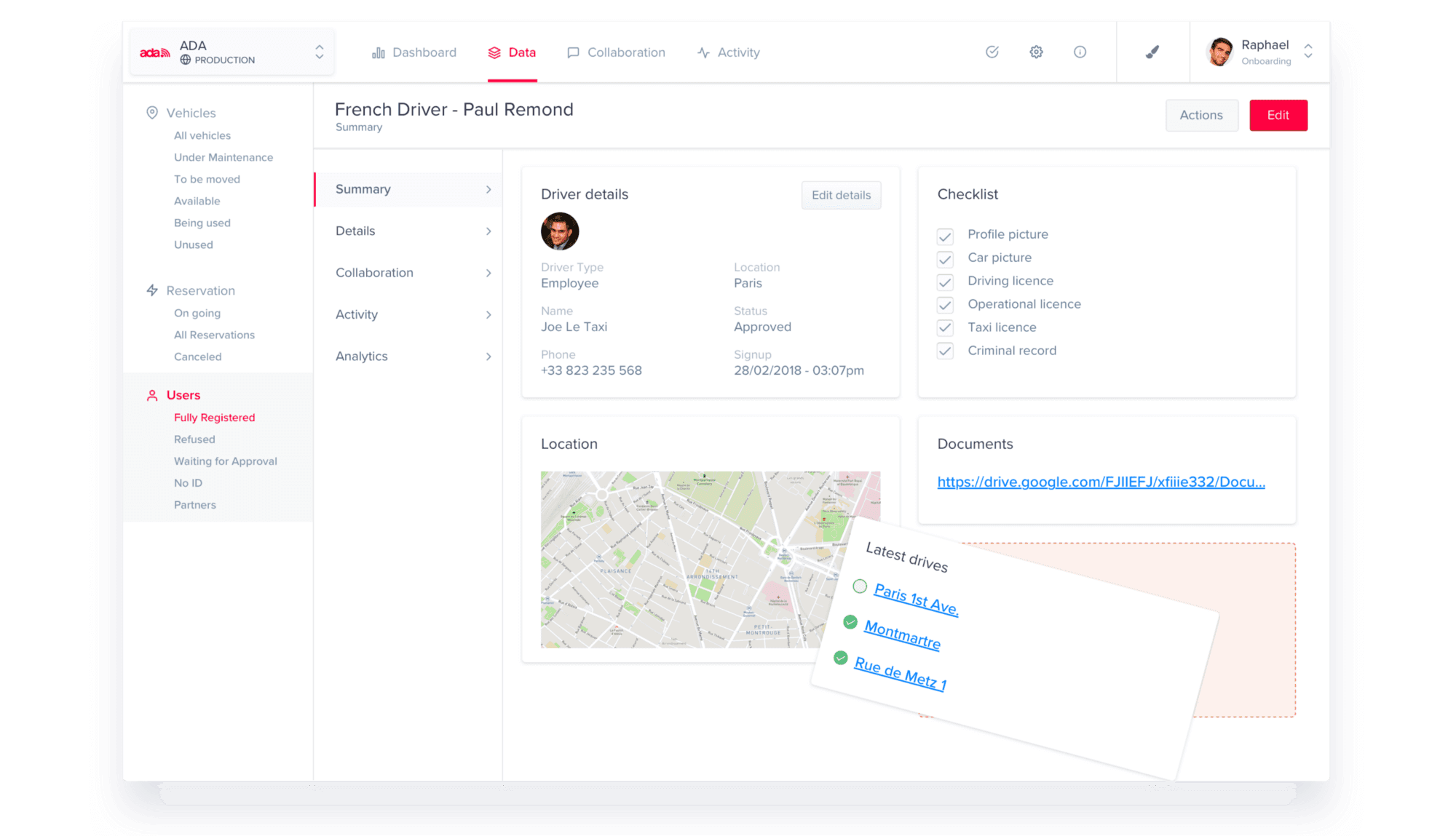 The Ada User Management Admin Panel with Forest Admin.