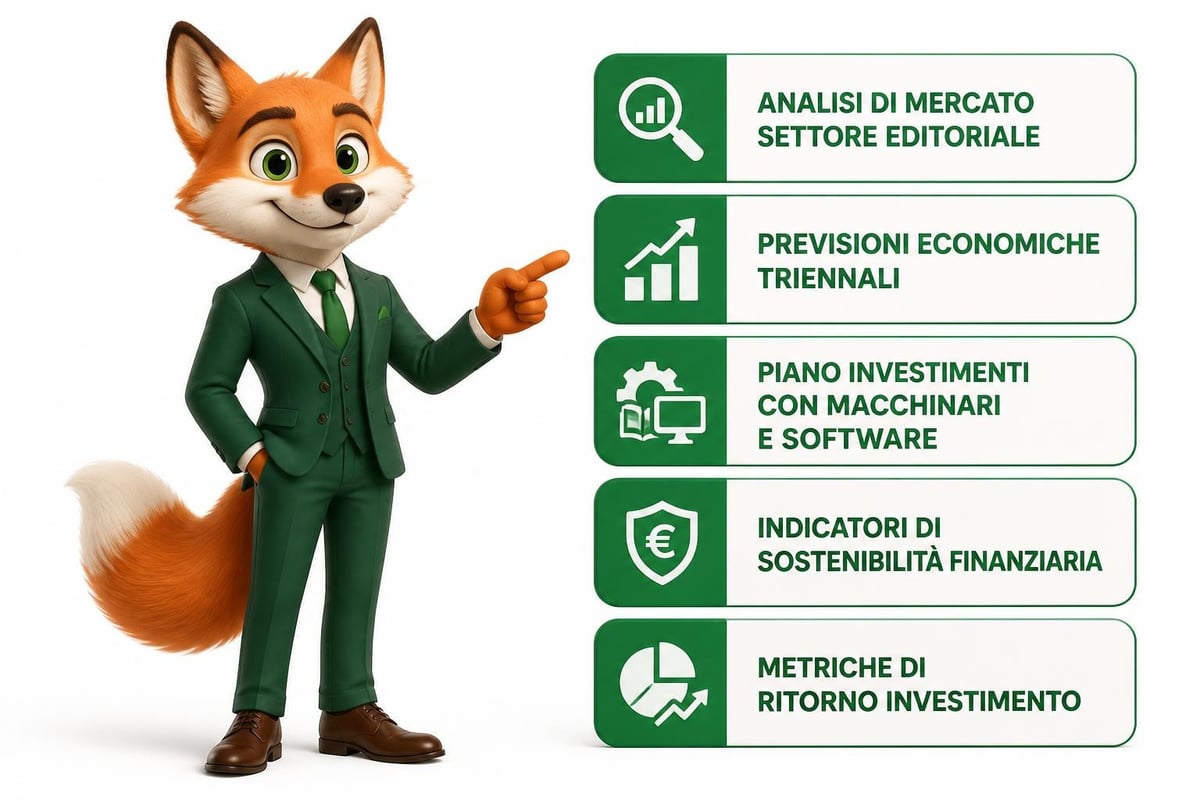 Struttura business plan editoriale