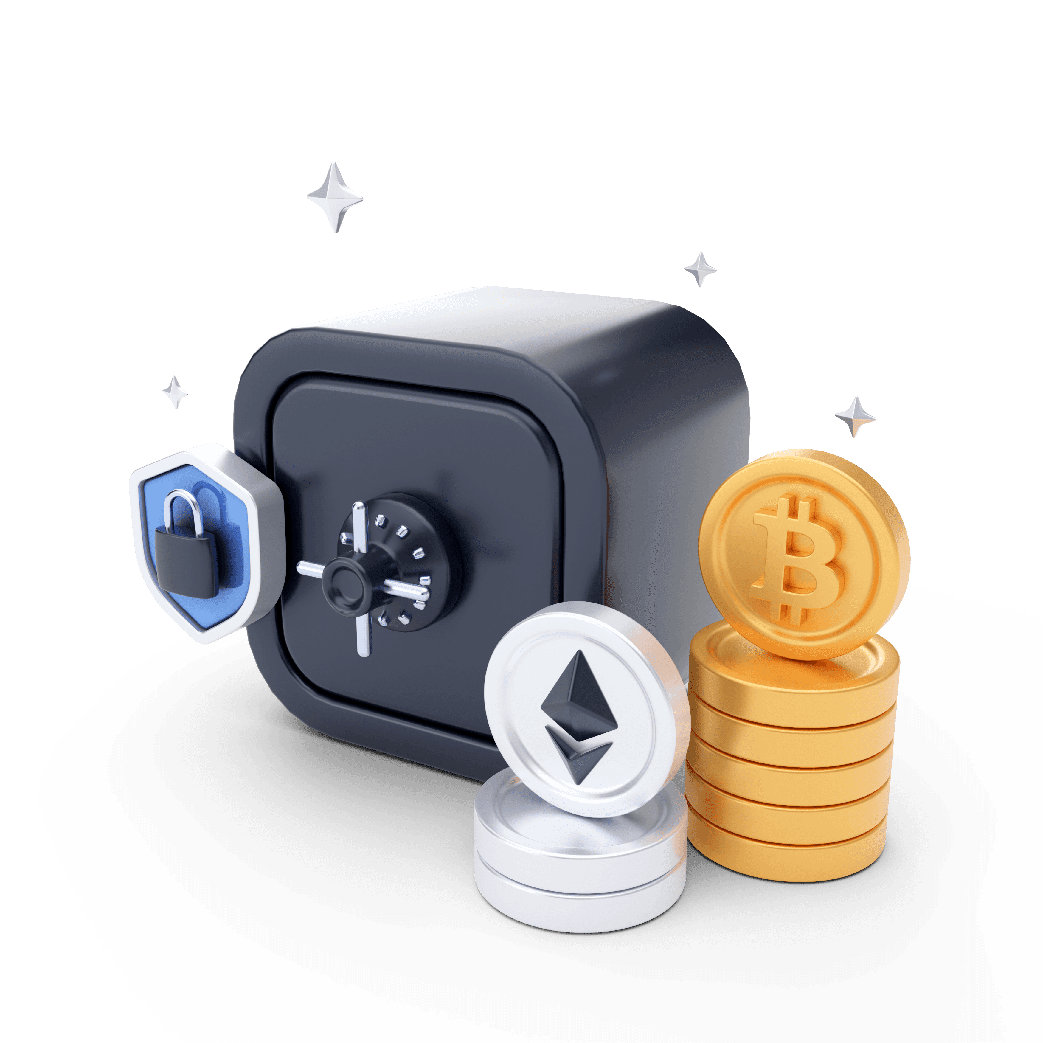 Safe Web3 Assets Illustration