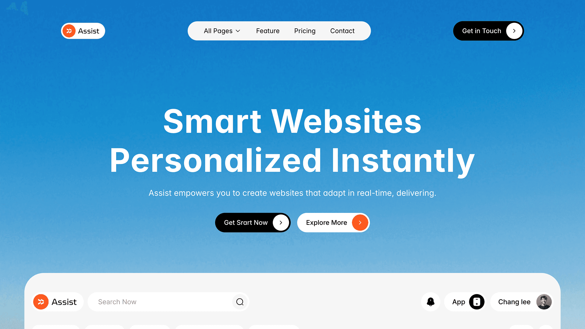 Assist Framer template