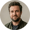 John's profile picture and chat icon