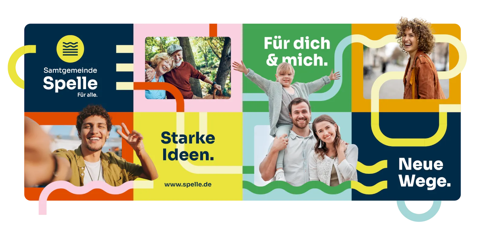 Spelle: Starkgemeinde mit starken Ideen, neuen Wegen. Für dich & mich. Menschen, Familie. www.spelle.de