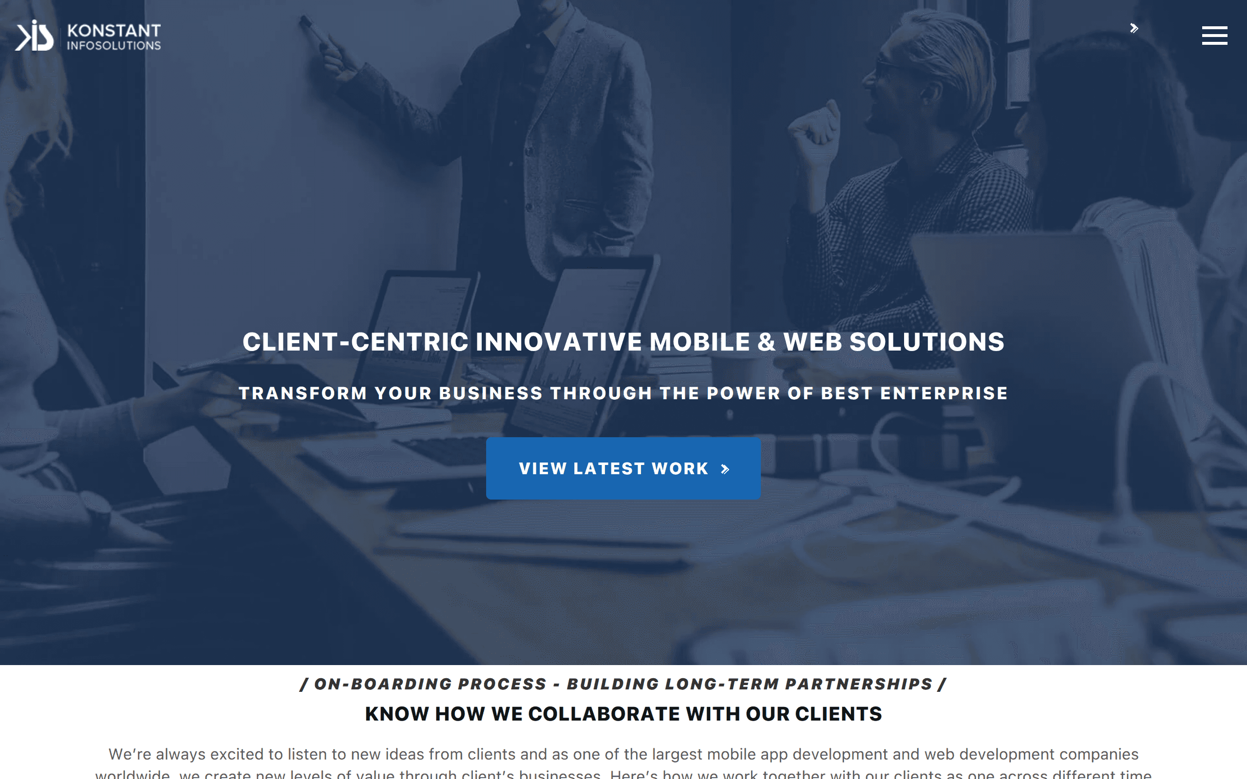 Konstant Infosolutions Screenshot