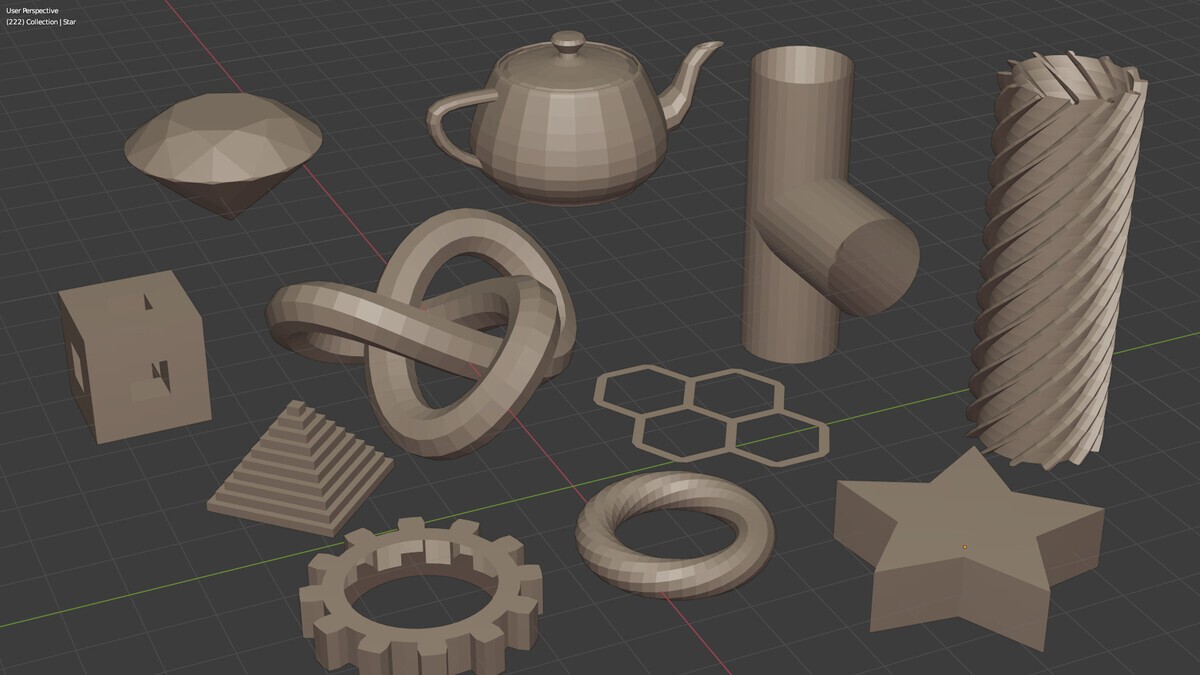 Extra objects add-on gives you even more objects to play with and model. Maximize your creativity with add-ons for Blender