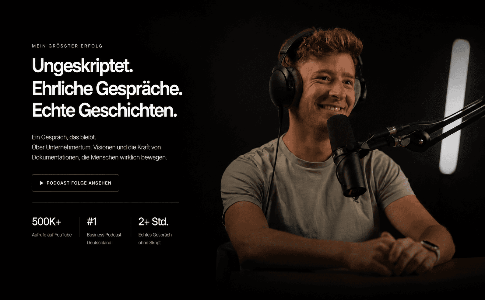 Jannik Gramm zu Gast im Podcast ungeskriptet von Ben Berndt