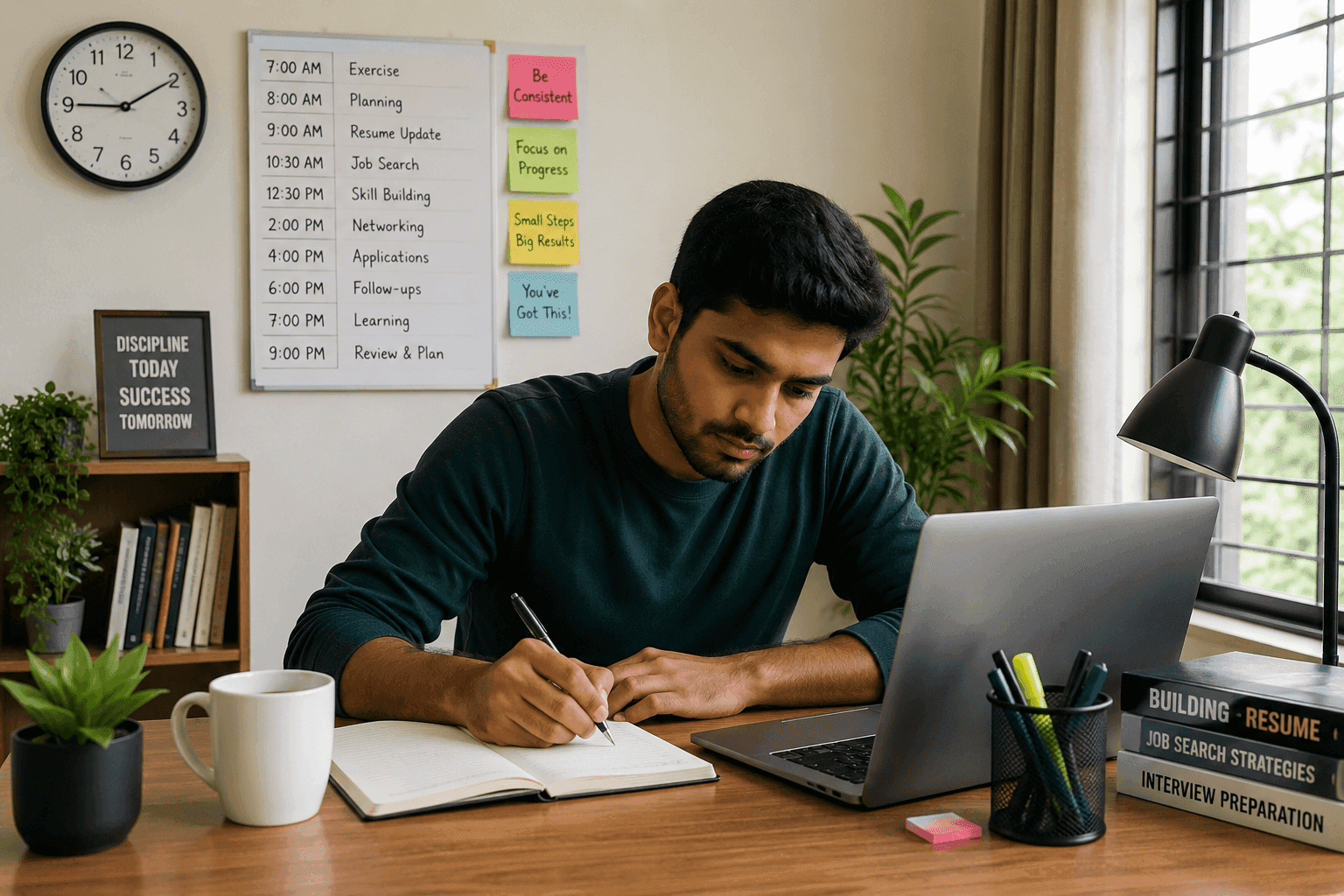 Building a Strategic Daily Routine for Maximum Job Search Productivity