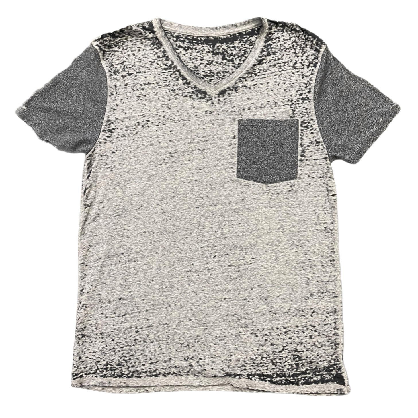 black grey white t-shirt