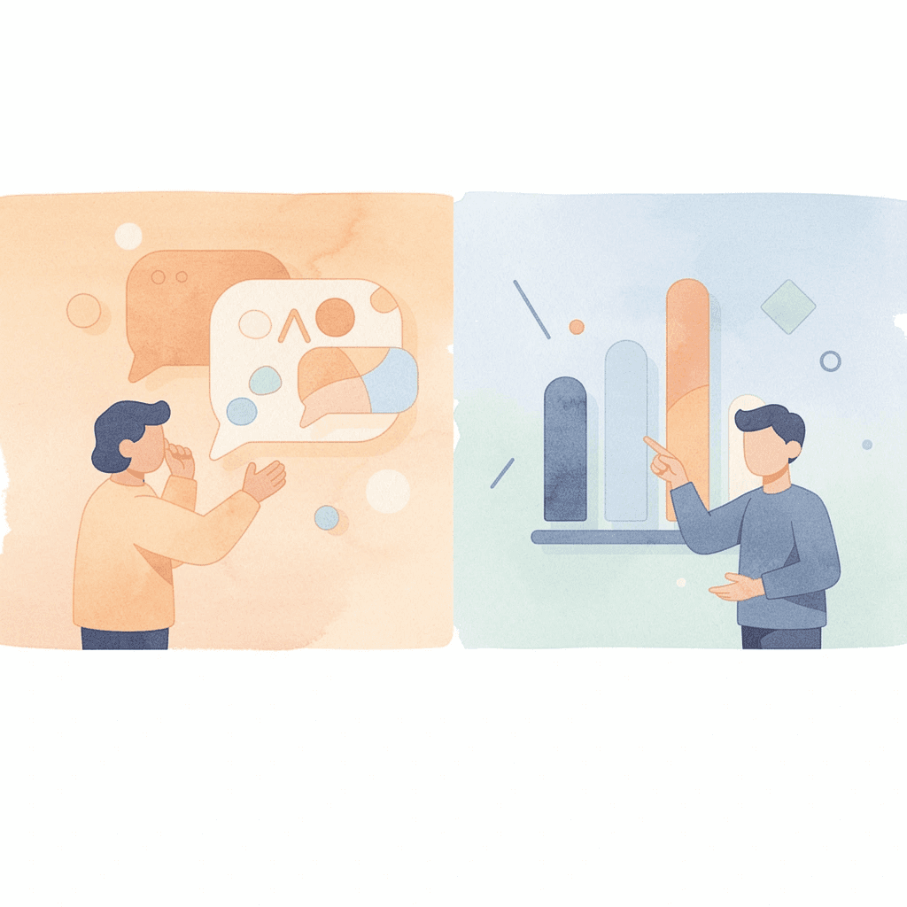 Illustration contrasting generic SEO approach with specialized Magento SEO approach - Magento SEO Agency