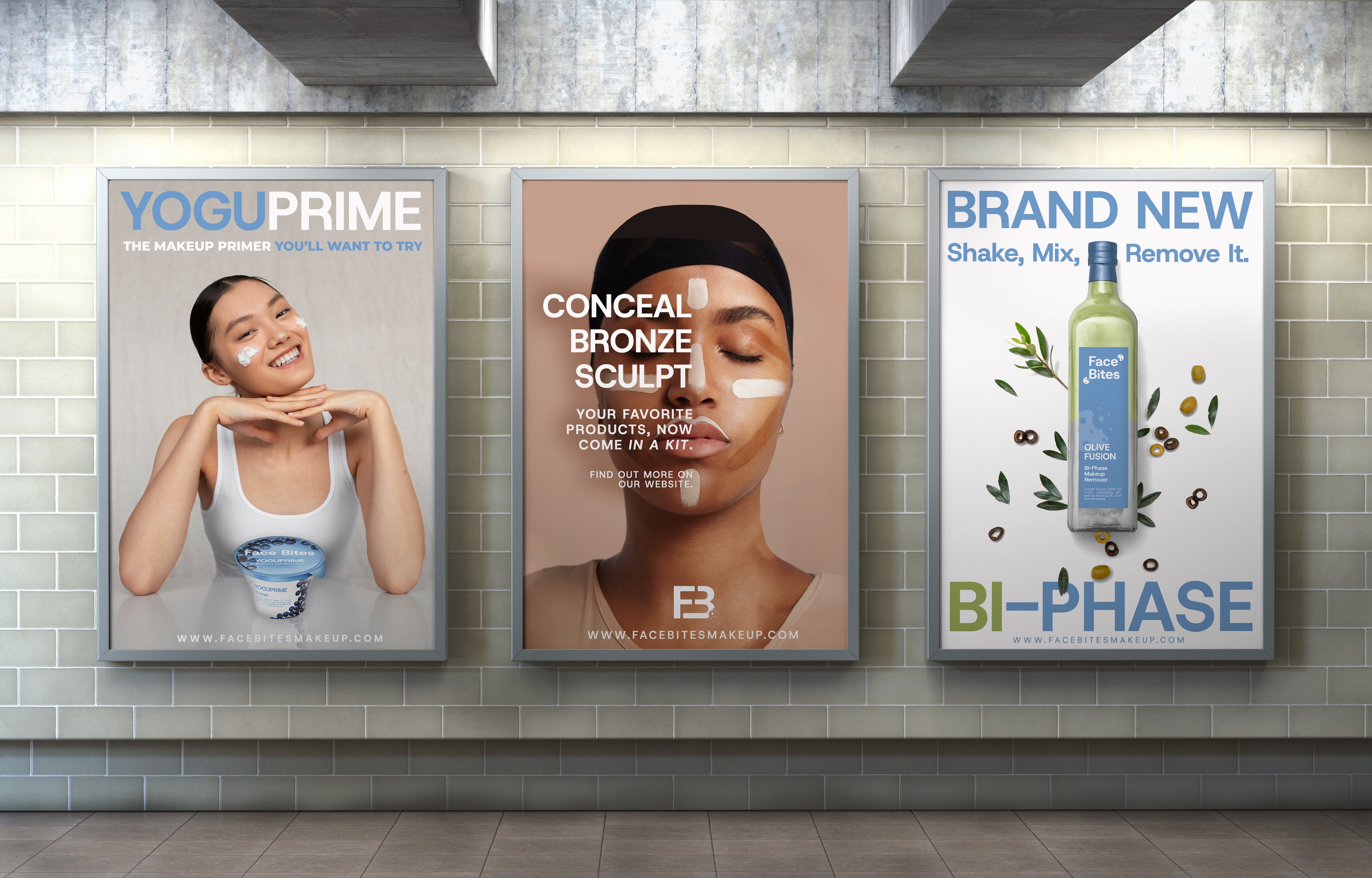 Posters for Makeup Brand