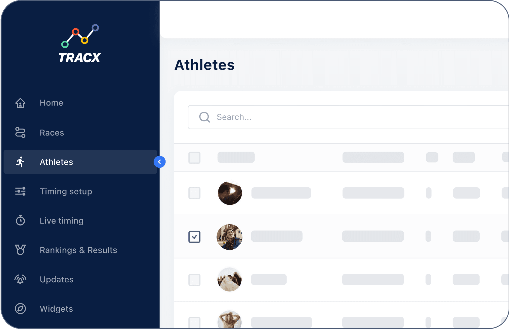 Tracx athlete tracking